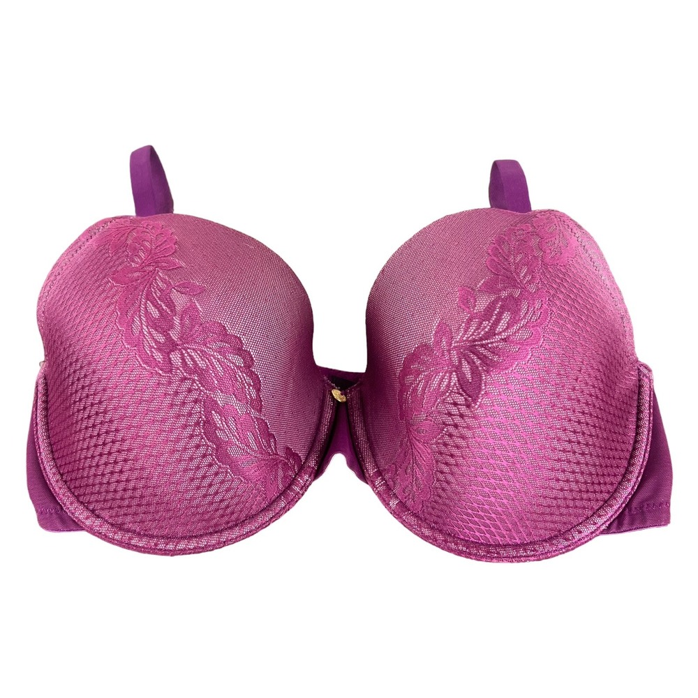 Natori Bra 32DDD Underwire‎ Satin Lined Cup Adjustable Strap Black 15070
